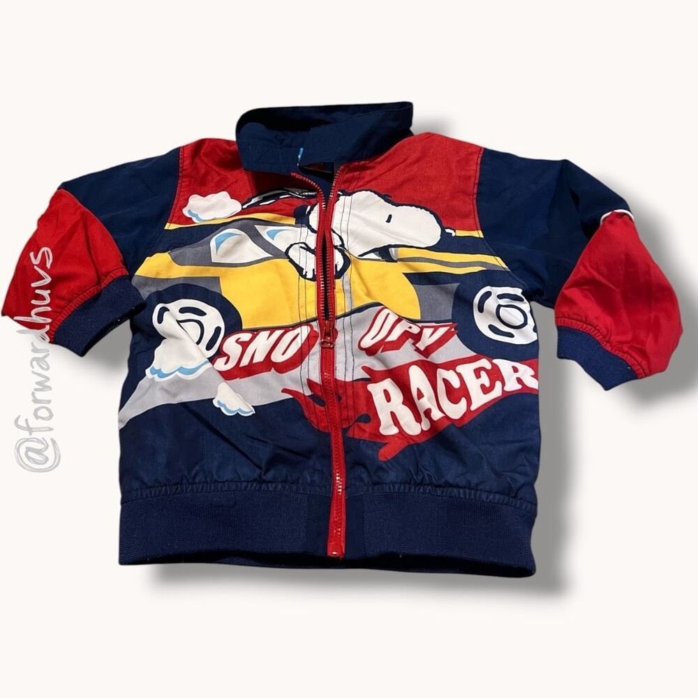 Peanuts Snoopy Racer Jacket – Size 3T